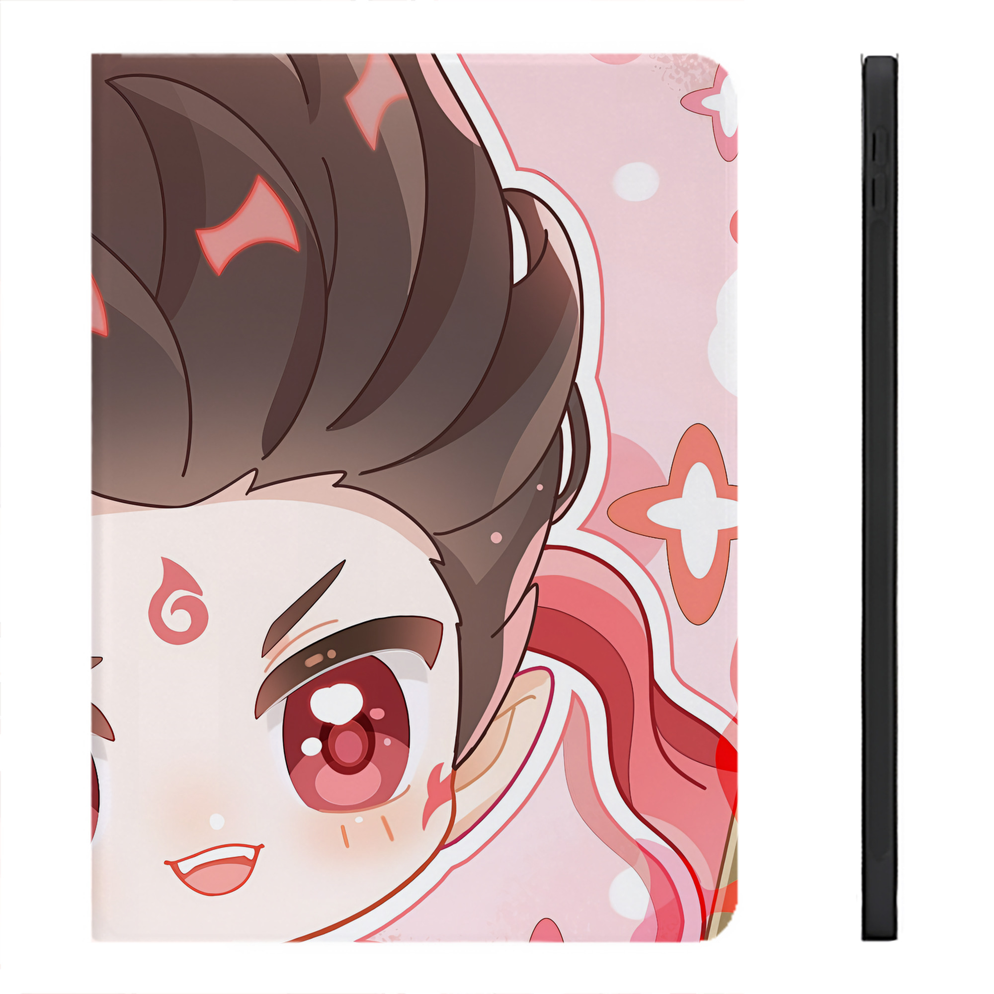 （画像用） Ne Zha 2 ナタ 魔童の大暴れ IPadケース ペンホルダー付き ブックスタイルデザイン